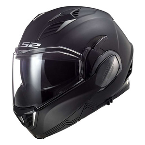 Casco Modular Ls2 Valiant Ii Negro Metálico Xs Policarbonato - Product Image 1