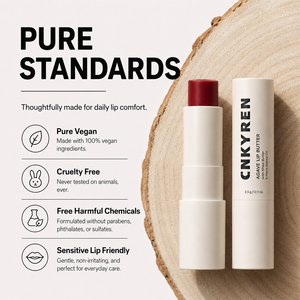 Bálsamo labial natural <span class=keywords><strong>Agave</strong></span> Vegan Fórmula 5 Aceite a base <span class=keywords><strong>de</strong></span> plantas Textura suave y sedosa para labios agrietados Hidratante - Product Image 4