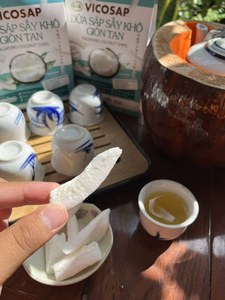 OEM más vendidos Macapuno Coco Rico Sabor Película Snack ISO HACCP Certificado Vietnamita Proveedor Fabricante - Product Image 3