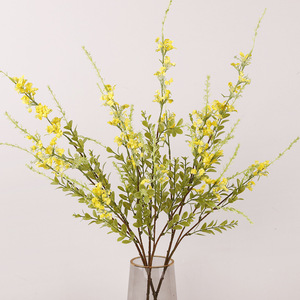 <b>Artificial</b> Sage Floral Arrangement 82cm Plastic Silk Flowers High Simulation Home Decor Spring Wedding Props - Product Image 1