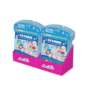 Livres de coloriage <span class=keywords><strong>à</strong></span> l'eau <span class=keywords><strong>sirène</strong></span> magique personnalisé livre de peinture <span class=keywords><strong>à</strong></span> l'eau réutilisable pour les tout-petits Kits d'apprentissage éducatif cadeaux - Product Image 3