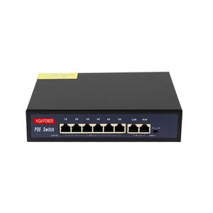 สวิตช์ Poe 8 พอร์ต แบบ Full Gigabit VLAN พร้อมพอร์ต Poe+ และ Uplink SFP สำหรับกล้องวงจรปิด IP Camera Series - Product Image 3
