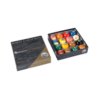 Jeu de billard de conception professionnelle 57.2mm 16 boules de billard prédateur noires chinoises à 8 boules fabricant ensemble de boules de table de billard