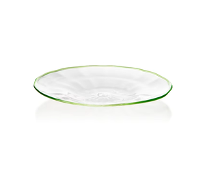 Vente en gros d'<span class=keywords><strong>assiettes</strong></span> à dîner en verre de couleur transparente personnalisées bol à soupe saladier assiette à dessert en verre - Product Image 1