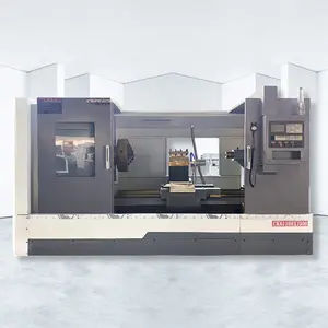 Máquina de torno CNC de servicio pesado Tipo de piso horizontal Torno de apertura muy grande CK61100 Buen precio