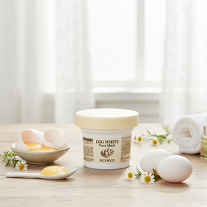 SKINFOOD Egg White Pore Mask 120g Máscaras faciales de alta calidad Nueva llegada - Product Image 3
