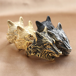 yunnique <b>Wolf</b> <b>Ring</b> Men's Stainless Steel Animal Design Punk Style Retro Fashion Jewelry Gift 24042 - Product Image 1