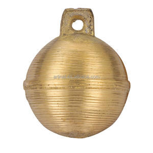 High Quality <strong>Brass</strong> <strong>Bell</strong> Ball Shape with Big Sound for Home Decoration Pets Animal &amp; Love Style Casting Technique China - Product Image 2