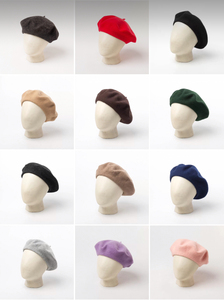 Mũ len thêu tay nữ nam cỡ lớn giữ ấm mùa thu đông, mũ beret thời trang kiểu Pháp - Product Image 5