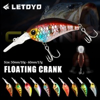 Leurre Artificiel Flottant Longue Portée pour Pêche en Mer et en Eau Douce, Type Minnow à Longue Queue, en Plastique Rigide, 10g 17g, pour Achigan et Pêche en Mer