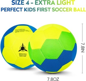 OEM Tùy Chỉnh Im Lặng Bóng Đá Bóng Tiếng Ồn-Miễn Phí Bọt Mềm Mại Và An Toàn Bóng Đá Cho Trẻ Em Trong Nhà Nhà Bền Yên Tĩnh Chơi Đồ Chơi - Product Image 5