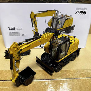 85956 Diecast Metal Collectible Multi-Functional Grab Bucket Toy Alloy 1:50 Modèle pour <span class=keywords><strong>Caterpillar</strong></span> Wheeled Excavator - Product Image 2
