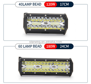Accessoires d'éclairage automobile barre lumineuse <span class=keywords><strong>led</strong></span> 4 pouces, haute qualité, 60W 120W 180W 240W 300W 360W, vente en gros, 420 - Product Image 4