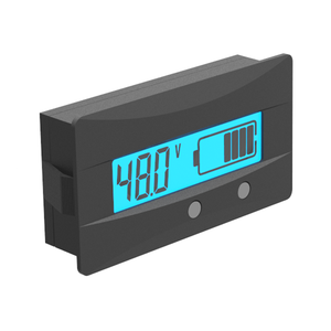 LCD kỹ thuật số vôn kế điện áp Meter Tester axit chì LiFePO4 pin Lithium 12V/24V/36V/48V Chỉ số công suất xe xe máy - Product Image 2