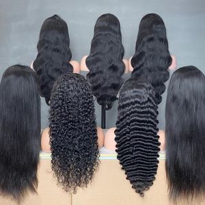 Wholesale Raw Virgin Human Hair Body Wave 40 Inch <b>Wig</b> Brazilian Hair Hd Lace Frontal <b>Wigs</b> <b>for</b> <b>Black</b> <b>Women</b> - Product Image 4