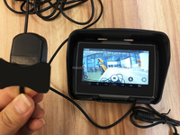 Navegador GPS Android A40 de 4.3 Pulgadas para Motocicleta, Resistente al Agua, con WIFI, Google Play, Batería Recargable, Mapas Mundiales, Visor de Fotos