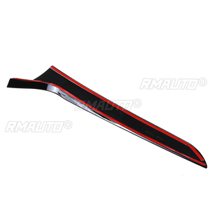 สปอยเลอร์ข้างกระจกหลังรถยนต์ 2 ชิ้น ปีกสปอยเลอร์ Canard Splitter สำหรับ Audi A4 B8 Allroad Avant 2009-2016 - Product Image 5