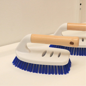 Homelaundry Kitchen Bathroom Eco-Friendly Handheld Silicone Cleaning Brush Non-Stick <b>Squeegee</b> Wall Tile Scrubber Oil-Proof Brush - Product Image 4