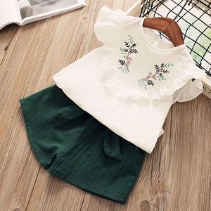 Conjuntos de Ropa Infantil Casual de Alta Calidad con Estampado, Abrigo de Punto con Encaje y Pantalones para Niñas - Product Image 1