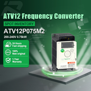 Convertisseur de fréquence série ATV12 neuf et original, ATV12P075M2 monophasé 200-240V 0.75KW, variateur de fréquence Altivar 12 - Product Image 1