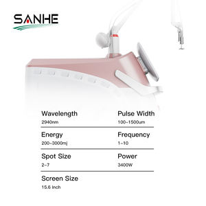 เครื่องเลเซอร์ SANHE TECH Er Yag 2940nm ระบบระบายความร้อนสามชั้น <span class=keywords><strong>ความ</strong></span>แข็งแรงสูง สำหรับ<span class=keywords><strong>ลด</strong></span>ไขมัน กำจัดขน กำจัดเม็ดสี และดูแลผิว - Product Image 6