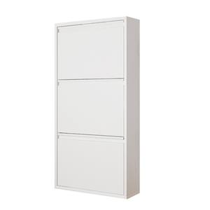 Scarpiera bianca armadietto scarpe in metallo grande scarpiera scarpiera lemari sepatu almari kasut - Product Image 6