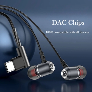 Cao Cấp Kỹ Thuật Số Dac Loại C Tai Nghe Trong Tai Có Dây <span class=keywords><strong>USB</strong></span> Loại C Tai Nghe Đối Với Samsung OnePlus Xiaomi - Product Image 2