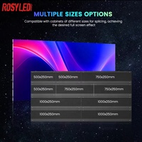 Écran LED d'intérieur pour mur vidéo publicitaire à pas de pixel fixe, ultra-fin, 8K 4K P1.25 P1.8 P2 P2.5