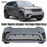 Ensemble de pare-chocs avant avec logement LED et découpes pour capteurs d'admission d'air pour Range Rover Velar L560, kit de montage direct en stock LR093587