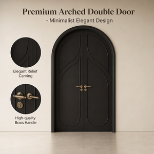 Madera Compuesta Lacada Negra Con Relieve <span class=keywords><strong>Elegante</strong></span>, Sala, Estudio, Villa, Hotel, Impermeable - Product Image 1
