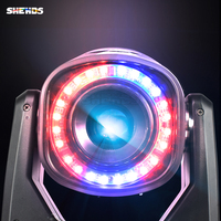 Dj Disco Stage Effect Light 6 Prism Gobo Mini 100W LED Beam Spot Moving Head Light avec LED Ring