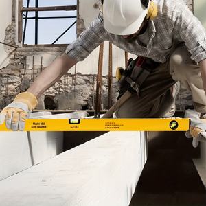 Yapı inşaatı ölçümü için 30/60/80/100cm yüksek kalite ve hassas özelleştirilebilir manyetik su terazisi kabarcık seviyesi - Product Image 4