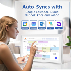 <span class=keywords><strong>15.6</strong></span> 32 <span class=keywords><strong>inch</strong></span> <span class=keywords><strong>Android</strong></span> 14 Thông Minh Kỹ thuật số Tường Lịch hiển thị với màn hình cảm ứng <span class=keywords><strong>4</strong></span> + 64GB Wifi MP3 âm thanh trẻ em 'nhắc nhở/đồng hồ - Product Image 4