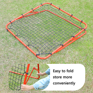 Soccer Rebounder Bounce Back Net équipement d'entraînement de football objectif d'entraînement de dépassement pliable - Product Image 4