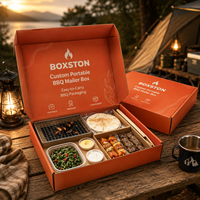 Boîte à sushis en gros, boîte à snacks pour avion, boîte à barbecue, boîte à pâtisserie, boîte à emporter, boîte à déjeuner, emballage personnalisé pour aliments et snacks