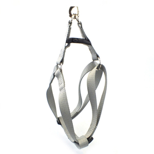 Plain Simple Blank Reflective Ajustável Nylon Custom Dog <span class=keywords><strong>Harness</strong></span> com Lenço Decoração e Matched Collar e Leash - Product Image 4