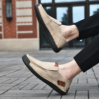Vente en gros d'usine, nouveaux mocassins décontractés pour hommes, taille plus 38-48, très vendus, flexibles
