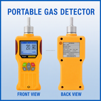 Detektor Gas Amonia NH3 Tahan Ledakan dengan Sensor Elektrokimia 4-20mA RS485 IP65 Alarm Gas Industri.