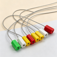Sello de Seguridad para Cables de Acero Galvanizado Hexagonal, Resistente a Altas Temperaturas y a la Manipulación, para Camiones Ferroviarios y Logística, Venta al por Mayor