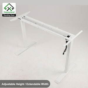 2 dầm đơn động cơ điện có thể điều chỉnh bàn đứng nâng lên bàn điều chỉnh chiều cao hiện đại cho bàn máy tính nội thất văn phòng - Product Image 1