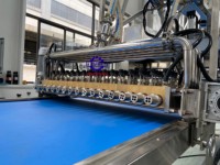 Mesin Pembuat Ekstruder Pengisi Selai Marshmallow Otomatis, Lini Produksi, Desain Depositor yang Wajar
