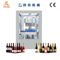 Ligne de production de machines de remplissage entièrement automatiques pour le rhum et le vin rouge