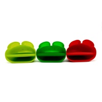 Mitaines de four en silicone anti-brûlure épaisses et résistantes à la chaleur Mitaines de pincement de cuisine Gants de cuisson Gants de four à usage alimentaire