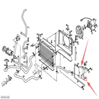 Nouveau bouchon de réservoir d'expansion 0009820841 0009184600 Pièces détachées pour chariot élévateur Linde 350 H12-H20 Vente directe usine Chaolutong 1-18 tonnes