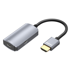 ULT-Unite 4K 60Hz <span class=keywords><strong>HDMI</strong></span> a tipo C Convertidor <span class=keywords><strong>HDMI</strong></span> Macho a USB C Adaptador de cable hembra 4K con fuente de alimentación tipo C HDR - Product Image 5
