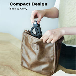 360 Rotation réglable <span class=keywords><strong>Portable</strong></span> voyage support pour téléphone <span class=keywords><strong>portable</strong></span> <span class=keywords><strong>aimant</strong></span> fort magnétique avion support Mobile support en vol - Product Image 2