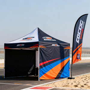 Tenda fieristica pubblicitaria impermeabile resistente personalizzabile 3m x 6m 10x20 40mm esagonale in alluminio 600D tenda a baldacchino Oxford - Product Image 3