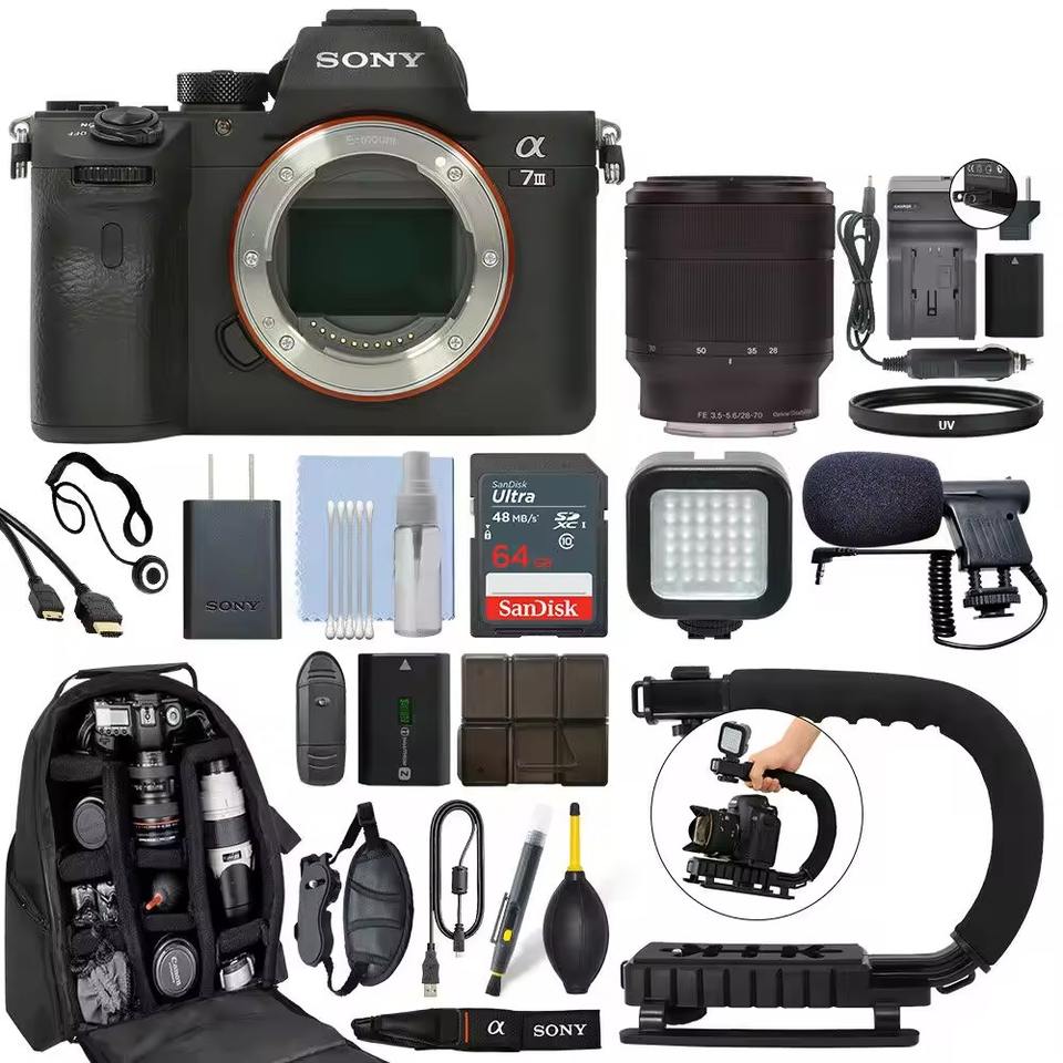 Alpha 7R IV Full Frame Mirrorless Interchangeable Lens Camera with 61MP ...
