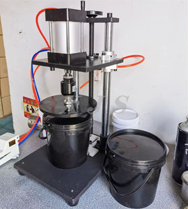 Máquina Tapadora de Cubetas de Plástico Neumática |   10-15 <span class=keywords><strong>BPM</strong></span> |   Cubos de 1-5L |   0.5-0.8MPa |   Personalizable - Product Image 2