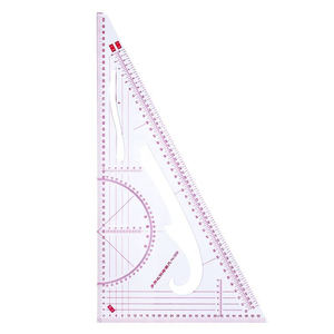 <span class=keywords><strong>MCZ</strong></span>-34 En gros Règle de couture en plastique pour la mesure et la confection de vêtements, règle de courbe d'emmanchure - Product Image 2